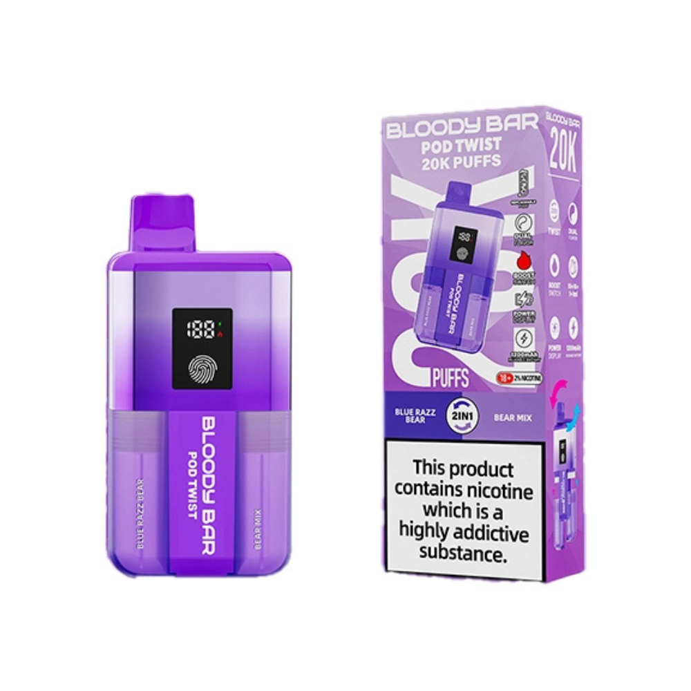 Bloody Bar Pod Twist 20K Prefilled Pod Kit - Box of 5