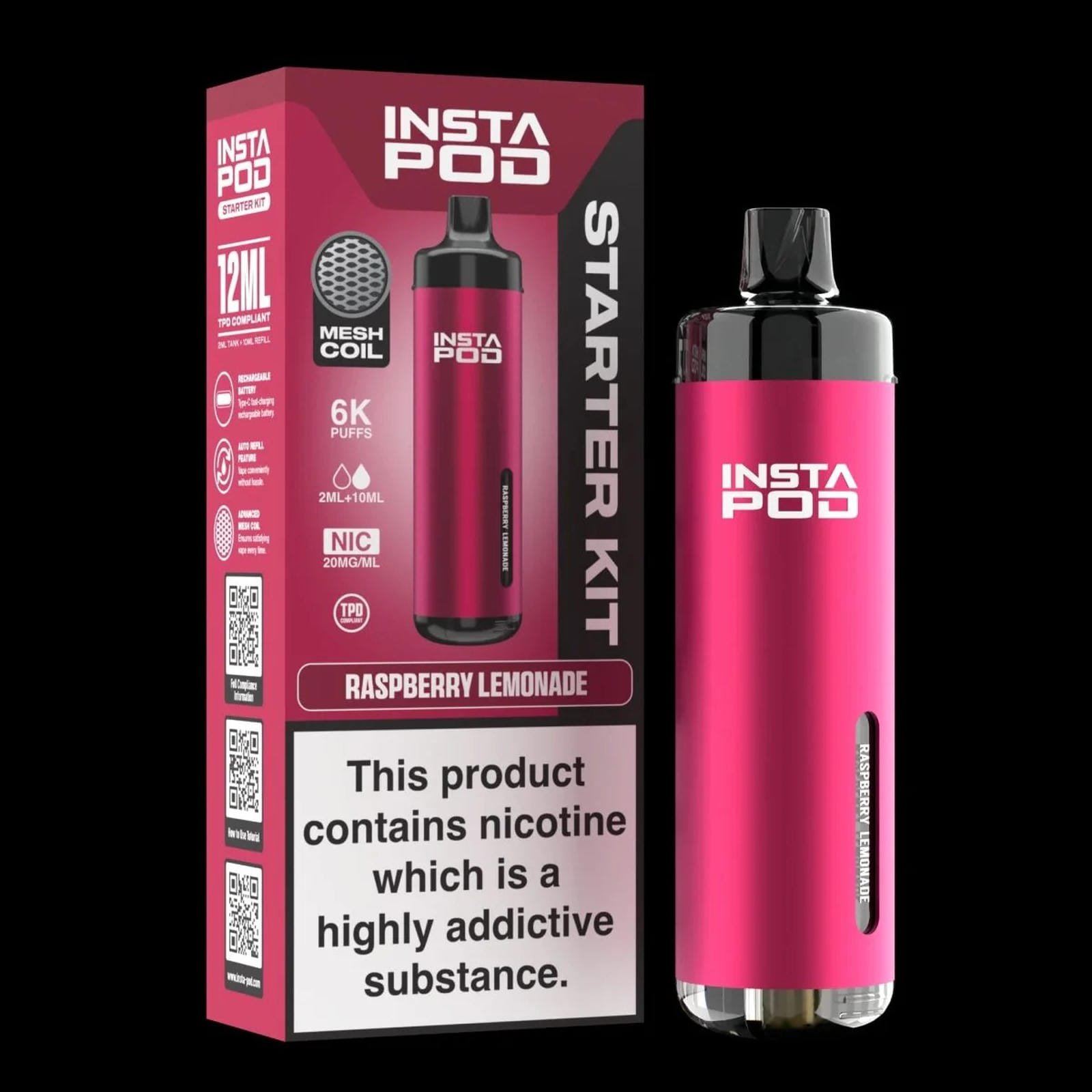 insta pod 6000 prefilled pod vape kit box of 5 raspberry lemonade ukvaper wholesale.jpg insta pod 6000 prefilled pod vape kit box of 5 raspberry lemonade ukvaper wholesale.jpg