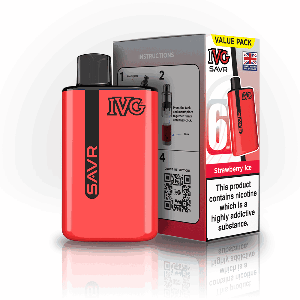 ivg savr 3000 disposable vape box of 5 strawberry ice ukvaper wholesale.png ivg savr 3000 disposable vape box of 5 strawberry ice ukvaper wholesale.png