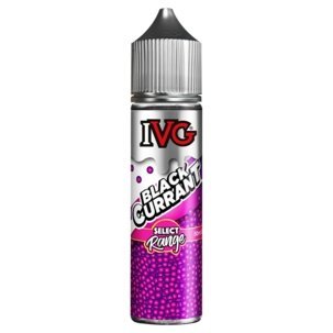 Ivg Select Range 50ml Shortfill Blackcurrant Ukvaperwholesale