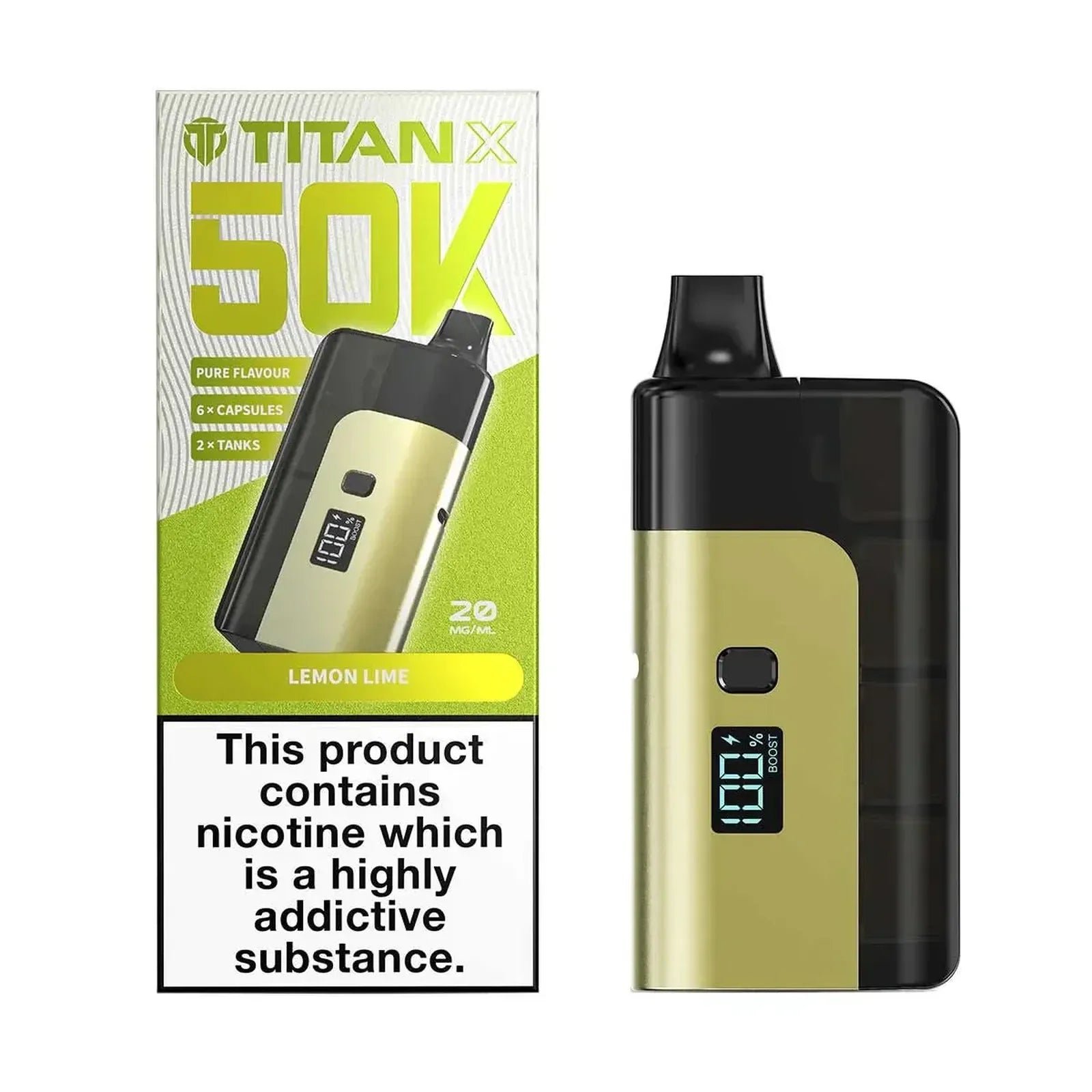 titan x 50k prefilled pod kit box of 5 lemonlime ukvaperwholesale.jpg titan x 50k prefilled pod kit box of 5 lemonlime ukvaperwholesale.jpg
