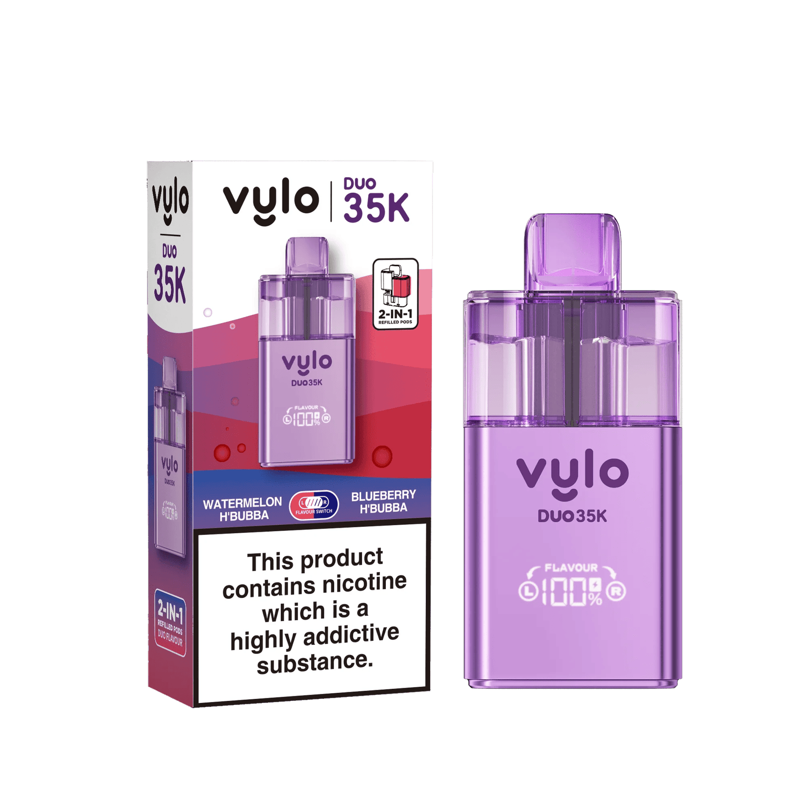 vylo duo 35k prefilled 2 in 1 pod vape box of 5 watermelon hubba bubba blueberry hubba bubba ukvaperwholesale.png vylo duo 35k prefilled 2 in 1 pod vape box of 5 watermelon hubba bubba blueberry hubba bubba ukvaperwholesale.png